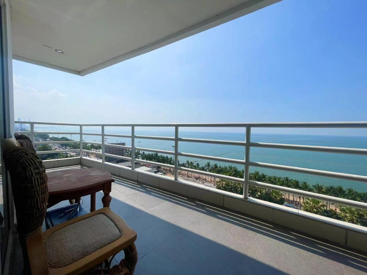 Beautiful Sea View Beach Front Condo Pattaya Εξωτερικό φωτογραφία